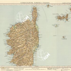 CARTA D'ITALIA ALLA SCALA DI 1:500.000 - Foglio 13