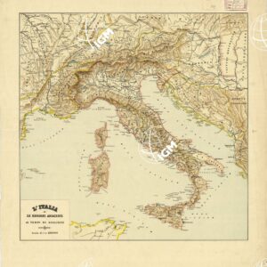 L'ITALIA E LE REGIONI ADIACENTI AI TEMPI DI AUGUSTO (s. d.)