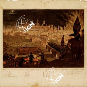 VEDUTA DELLA CITTA' E PIAZZA DI MANTOVA...