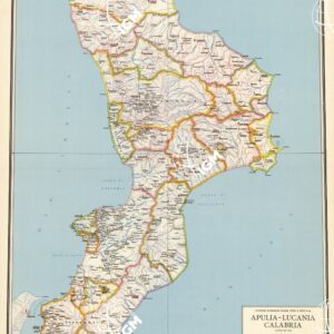LE DIOCESI D'ITALIA NEI SECOLI XIII-XIV - Apulia-Lucania-Calabria - Foglio 2