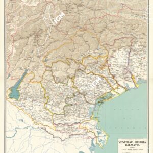 LE DIOCESI D'ITALIA NEI SECOLI XIII-XIV - Venetiae-Histria-Dalmatia - Foglio 1