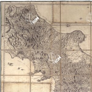 CARTA DEL REGNO DI NAPOLI CON PARTE DELLA SICILIA E L'ISOLA DI MALTA DA RIZZI ZANNONI PUBBLICATA E VENDIBILE IN VIENNA PRESSO ARTARIA E COMPAGNI MDCCCVI, GENERAL KARTE VON DEM KOENIGREICHE NEAPEL IN 4 BLATTERN MIT EINM THEILE VON SICILIEN