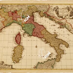 NOVISSIMA ET ACCURATISSIMA TOTIUS ITALIAE CORSICAE ET SARDINIAE DESCRIPTIO PER THEODORUM DANCKERTS. AMSTELODAMI