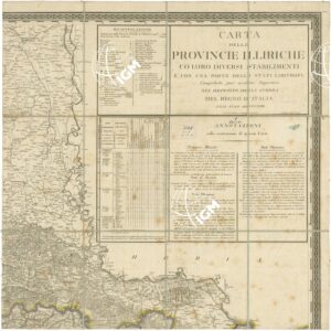 CARTA DELLE PROVINCIE ILLIRICHE... - Foglio 10 bis