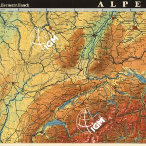 ALPENLANDER - CARTA FISICA - Foglio 1