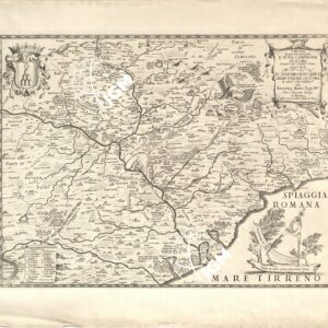 Tavola ESATTA DELL'ANTICO LATIO E NOVA CAMPAGNA DI ROMA...