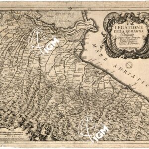 LEGATIONE DELLA ROMAGNA DEDICATA ALL'EM.MO E REV.MO PRINCIPE IL SIG.R CARDINALE FABRITIO PAULUCCI VESCOVO DI FERRARA. DALL'ABBATE FILIPPO TITI INVENTORE, E SUO HUM.MO DEV.MO E OFF.MO SERVITORE - Legazione della Romagna
