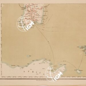CARTA ITINERARIA DEL REGNO D'ITALIA A CORREDO DELL' ITINERARIO GENERALE (3^ EDIZIONE RIVEDUTA E CORRETTA). ISTITUTO TOPOGRAFICO MILITARE - Foglio 5