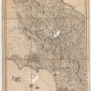 CARTA GEOGRAFICA DELLA SICILIA PRIMA O SIA REGNO DI NAPOLI DISEGNATA DA GIO. ANTONIO RIZZI ZANNONI PADOVANO ACCADEMICO DI GOTTINGA E D'ALTORF E FATTA INCIDERE PER ORDINE DEL RE DELLE DUE SICILIE IN PARIGI, 1769.