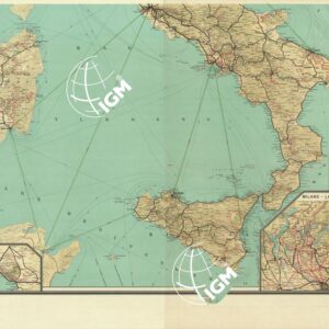 ITALIA, CARTA DELLE COMUNICAZIONI TERRESTRI MARITTIME ED AEREE - Foglio 2