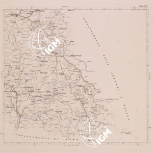 CARTA COROGRAFICA DELLE STRADE COMUNALI OBBLIGATORIE D'ITALIA - COMPARTIMENTO DELL'UMBRIA... - Foglio 6