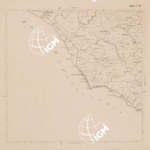 CARTA COROGRAFICA DELLE STRADE COMUNALI OBBLIGATORIE D'ITALIA - COMPARTIMENTO DI ROMA... - Foglio 3