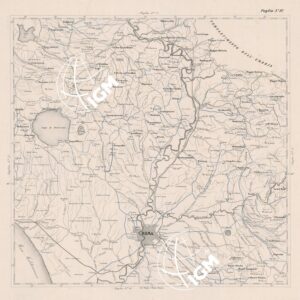 CARTA COROGRAFICA DELLE STRADE COMUNALI OBBLIGATORIE D'ITALIA - COMPARTIMENTO DI ROMA... - Foglio 4