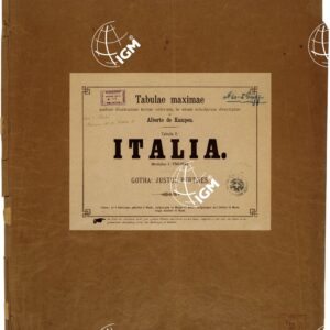 ITALIA TABULAE MAXIMAE... - Intestazione