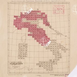 TRUPPENKARTE - STEREOKARTE - (CARTA STEREOSCOPICA PER USO MILITARE) - Quadro d'unione