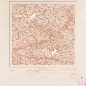 TRUPPENKARTE - STEREOKARTE - (CARTA STEREOSCOPICA PER USO MILITARE) - Foglio 4C - Col Quaternà