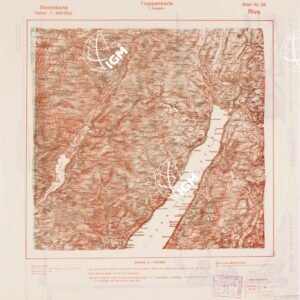 TRUPPENKARTE - STEREOKARTE - (CARTA STEREOSCOPICA PER USO MILITARE) - Foglio 35 - Riva