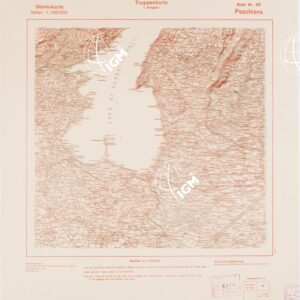 TRUPPENKARTE - STEREOKARTE - (CARTA STEREOSCOPICA PER USO MILITARE) - Foglio 48 - Peschiera