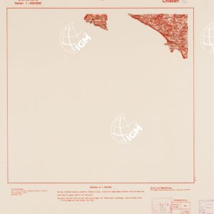 TRUPPENKARTE - STEREOKARTE - (CARTA STEREOSCOPICA PER USO MILITARE) - Foglio 94 - Chiavari