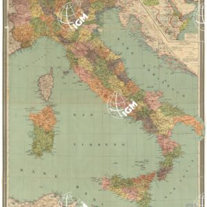 ITALIA - CARTA POLITICO AMMINISTRATIVA