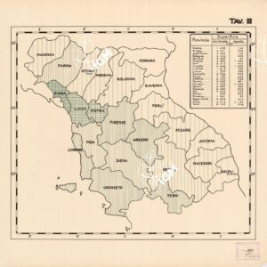 CARTA FORESTALE DEL REGNO D'ITALIA... - Tavola 3