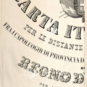 CARTA ITINERARIA... - Tavola V
