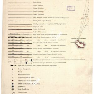 CARTA ITINERARIA... - Tavola XXI