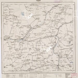 CARTA ITINERARIA PER GLI ALPINI - Foglio 15 TIRANO (BORMIO)