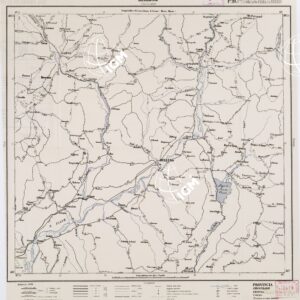 CARTA ITINERARIA PER GLI ALPINI - Foglio 19 BELLUNO (PIEVE DI CADORE)
