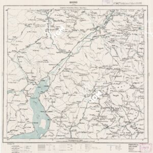 CARTA ITINERARIA PER GLI ALPINI - Foglio 30 BERGAMO (SONDRIO)