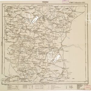 CARTA ITINERARIA PER GLI ALPINI - Foglio 48 PINEROLO (SUSA)