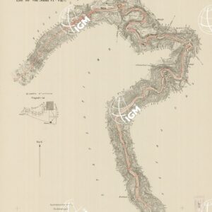 RILIEVO DELLA LINEA DI CONFINE DELLO STATO DI FIUME - Foglio 10 DAL CIPPO VI AL CIPPO VII'43