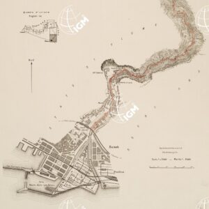 RILIEVO DELLA LINEA DI CONFINE DELLO STATO DI FIUME - Foglio 12 DAL CIPPO VIII'34 AL CIPPO