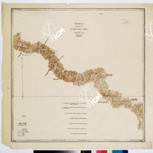 TRAITE DE NEUILLY SUR SEINE DU 27 NOV. 1919 COMMISSION DE DELIMITATION DE LA FRONTIERE GRECO-BULGARE - FEUILLE N. 2 B1 KOOUCHLA