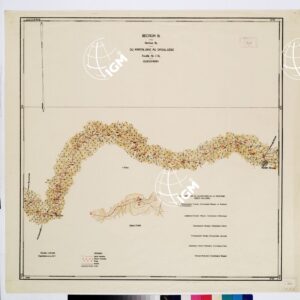 TRAITE DE NEUILLY SUR SEINE DU 27 NOV. 1919 COMMISSION DE DELIMITATION DE LA FRONTIERE GRECO-BULGARE - FEUILLE N. 3 B2 GUIOZVIRAN