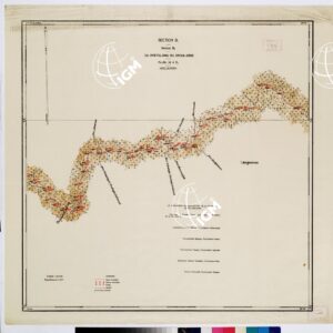 TRAITE DE NEUILLY SUR SEINE DU 27 NOV. 1919 COMMISSION DE DELIMITATION DE LA FRONTIERE GRECO-BULGARE - FEUILLE N. 4 B2 HADJUIRAN