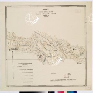 TRAITE DE NEUILLY SUR SEINE DU 27 NOV. 1919 COMMISSION DE DELIMITATION DE LA FRONTIERE GRECO-BULGARE - FEUILLE N. 4 C KLADARA