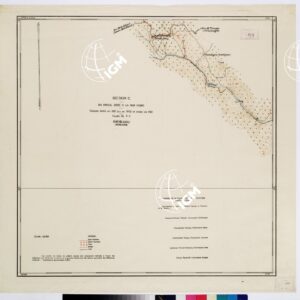 TRAITE DE NEUILLY SUR SEINE DU 27 NOV. 1919 COMMISSION DE DELIMITATION DE LA FRONTIERE GRECO-BULGARE - FEUILLE N. 5 C CHEVELIGOU