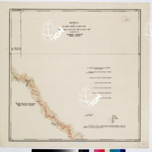 TRAITE DE NEUILLY SUR SEINE DU 27 NOV. 1919 COMMISSION DE DELIMITATION DE LA FRONTIERE GRECO-BULGARE - FEUILLE N. 6 C TCHAIRLIK-TCHAGLAIK