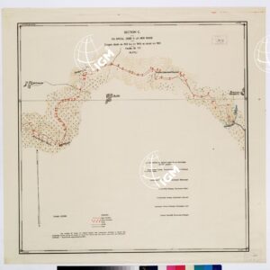 TRAITE DE NEUILLY SUR SEINE DU 27 NOV. 1919 COMMISSION DE DELIMITATION DE LA FRONTIERE GRECO-BULGARE - FEUILLE N. 7 C ALATLI