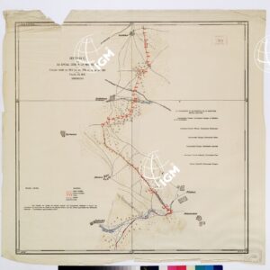 TRAITE DE NEUILLY SUR SEINE DU 27 NOV. 1919 COMMISSION DE DELIMITATION DE LA FRONTIERE GRECO-BULGARE -FEUILLE N. 18 C SARNASAN