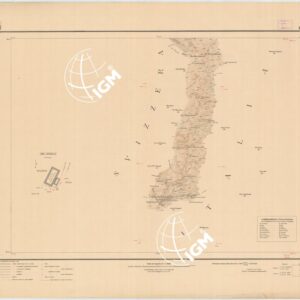 CARTA DELLA LINEA DI CONFINE E ZONE LIMITROFE SETTORE PIZ-LAT CIMA GARIBALDI - CONFINE ITALO SVIZZERO - Foglio 3