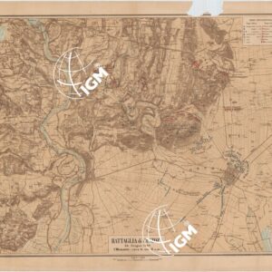 TEATRO DELLA GUERRA - BATTAGLIA DI CUSTOZA -24'6'1866 (1° E 2° MOMENTO) - Tavola III