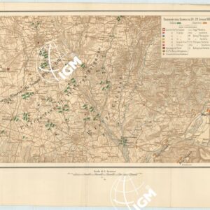 TEATRO DELLA GUERRA - Tavola VI -POSIZIONI SULL'ISONZO - Tavola VI 28-29'7'1866