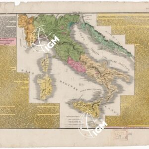 L'ITALIA DAL 1400 AL SECOLO XIX - Tavola A