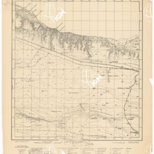 CARTA DELLA ZONA DI TOBRUK - BU - ASATEN Foglio 1696 IV