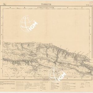 CARTA DELLA CIRENAICA - TOBRUCH Foglio 20