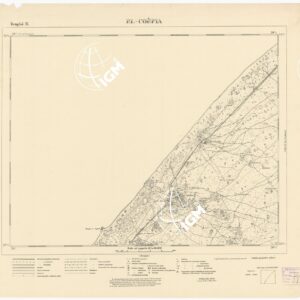 CARTA DELLA CIRENAICA AL 1:50.000 - BENGASI IV - El-Coefia