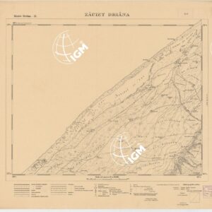 CARTA DELLA CIRENAICA AL 1:50.000 - ZAUIET DRIANA II - Zauiet Driana