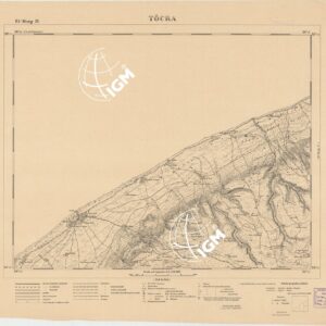 CARTA DELLA CIRENAICA AL 1:50.000 - EL-MERG IV - Tocra
